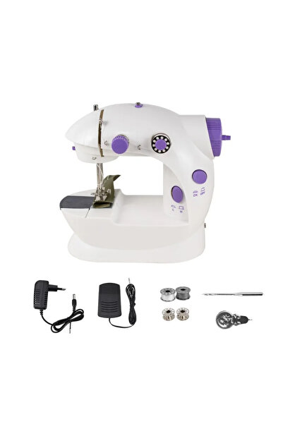 Choice Mini Plug Electric Pedal Household Sewing Machine Handheld Covering Ma...
