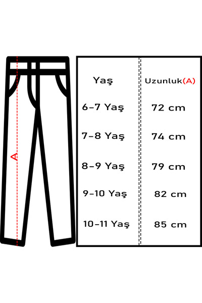 Cansın Mini Erkek Çocuk Okul Pantolonu 14581