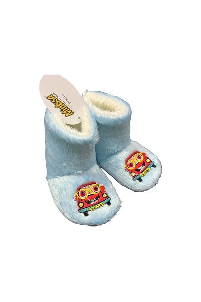 minissa baby kids Minissa Patterned Slippers Baby Booties 1468