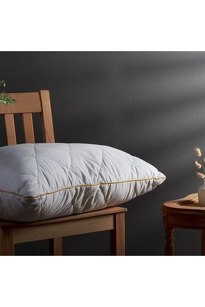 VELEV HOME Gold Deluxe 1000Gr Quilted and Trolley Silicone Pillow