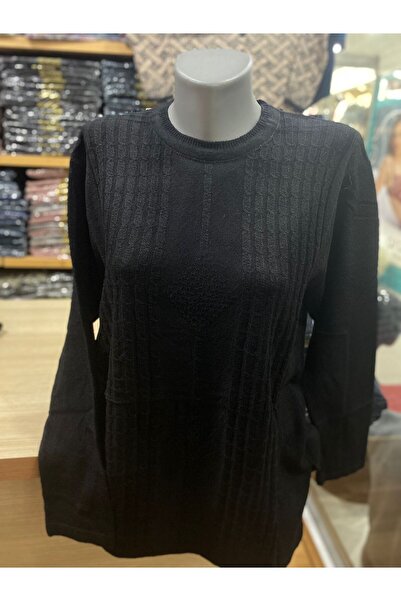 TCR Kadın Triko Yuvarlak Yaka Kardelen Kazak