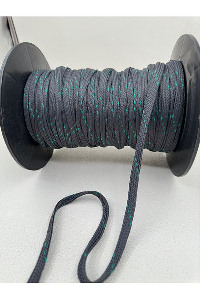 paşateks since 1995 şekil 1 cm Poly.Tres Cord-5 Meters-(Dark Gray/Green)