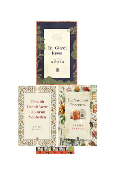 Timaş Yayınları Fatma/bayram/elmalı/hamdi/engüzel/kısa/birvaize(SET)3 Kitap