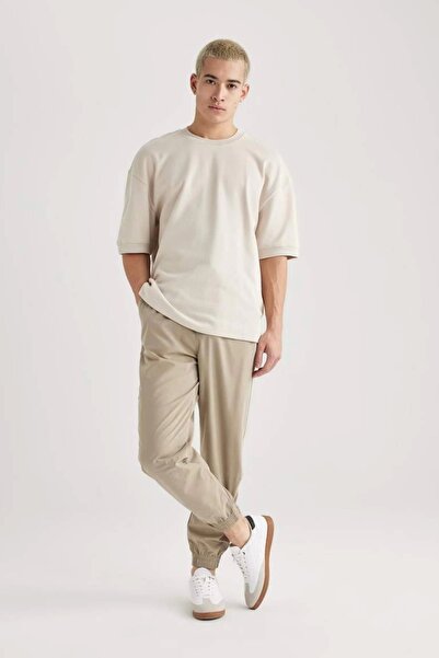 DeFacto B7493 Regular Jogger Штани з еластичною стрічкою на штанинах