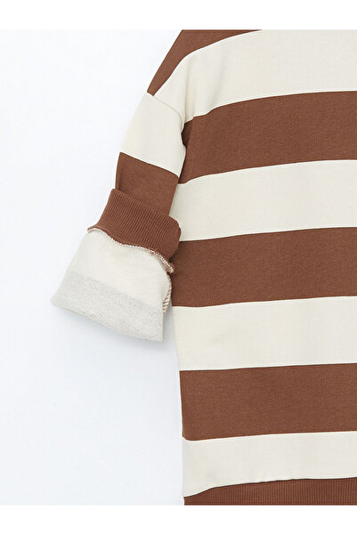 LC Waikiki Χοντρό μωρό φούτερ με στάμπα με λαιμόκοψη