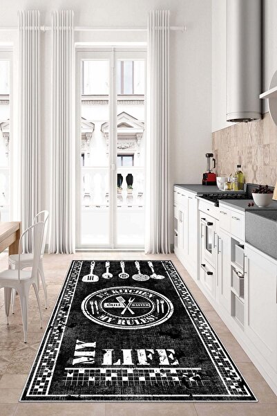 West Home Imprimare digitală, lavabilă, anti-alunecare, rezistentă la pete, c...