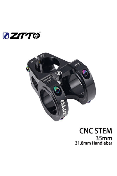 ZTTO Choice 31.8mm Black MTB Stem 35mm DH AM Enduro Stem CNC High-strength Mo...