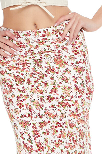 Forever 21 Çiçek Desenli Maxi Etek