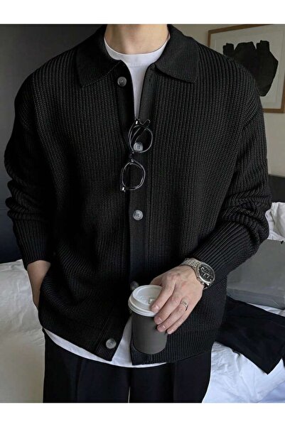 BY İMPALA MODA CARDIGAN TRICOT OVERSIZE CU NASTILE