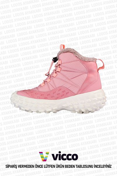 Vicco Tiger Model Furry Lightweight Orthopedic Girl's Powder Snow Boots