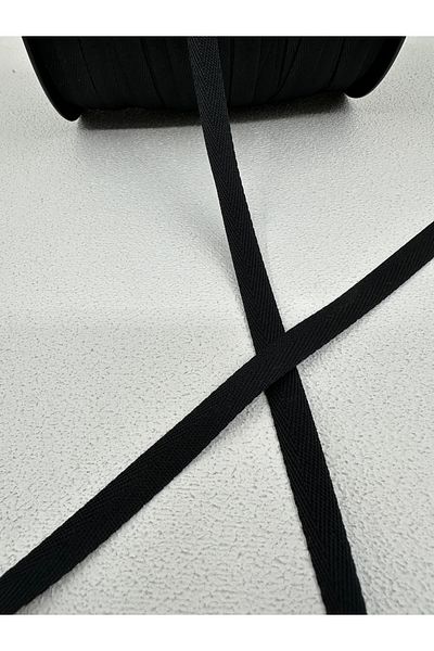 paşateks since 1995 şekil 1 cm Polyester Houndstooth Ribbon-5 Meters-Black