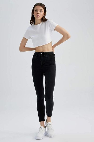 DeFacto Y2909 Super Skinny Fit High Waist Jean Trousers