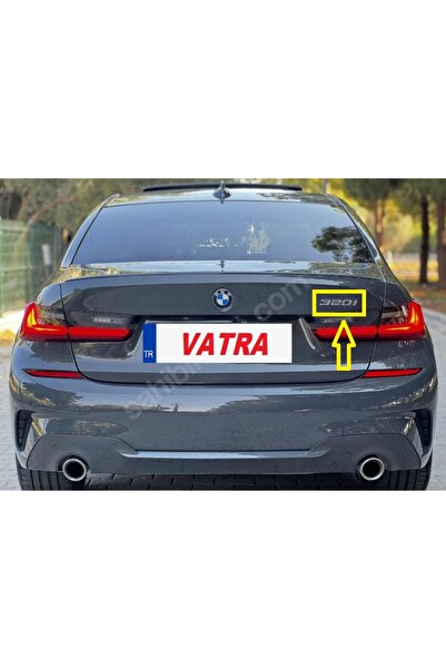 EDEXPORT BMW 3 Serisi 320i Uyumlu 320i Bagaj Yazısı