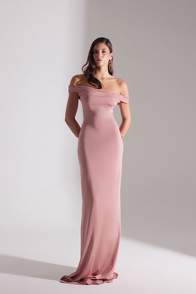 BETTY & SAM Φόρεμα VESNA Off Shoulder μέχρι το πάτωμα