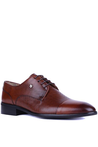 Fosco - Taba Hakiki Deri Erkek Klasik Ayakkabı 9511 - 6952