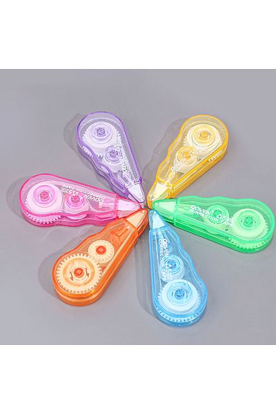 Choice Color 6pcs Multi-color Correction Tape Students' Supplies
