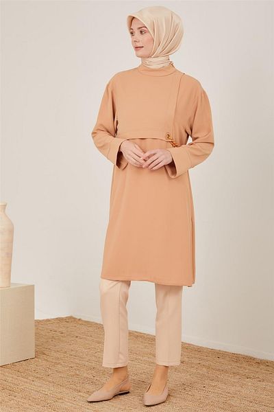 Armine Μπεζ Παντελόνι - 22kd9253 Μοντέλο