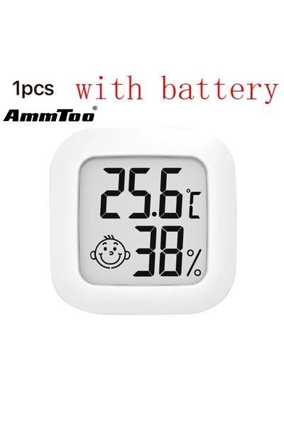 Choice جهاز مراقبة عن بعد مزود بمستشعر درجة الحرارة والرطوبة بتقنية Zigbee وشاشة LCD رقمية، يعمل بالبطارية، من إنتاج شركة Smartl