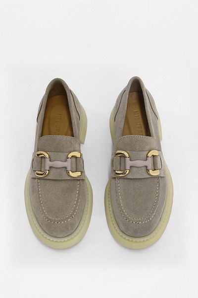 NILUFARR Γυναικείο Loafer από γνήσιο δέρμα καστόρι Klein Mink