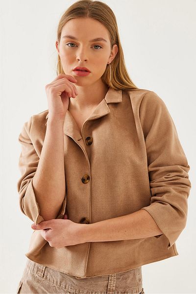 Bianco Lucci MBMS034 60501034   Modell Damen-Wildlederjacke