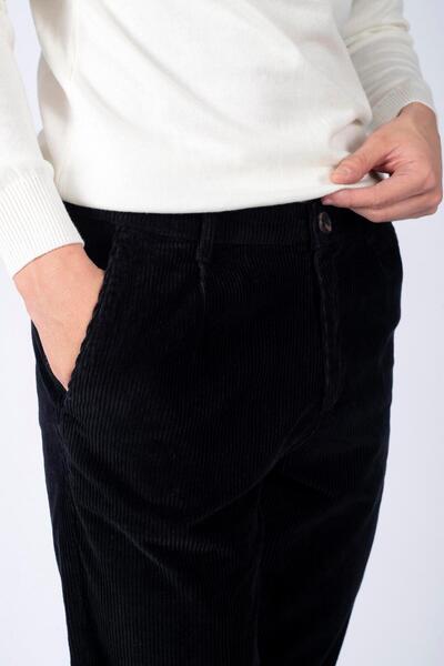 Lee Cooper Rodger Erkek Dokuma Pantolon Siyah