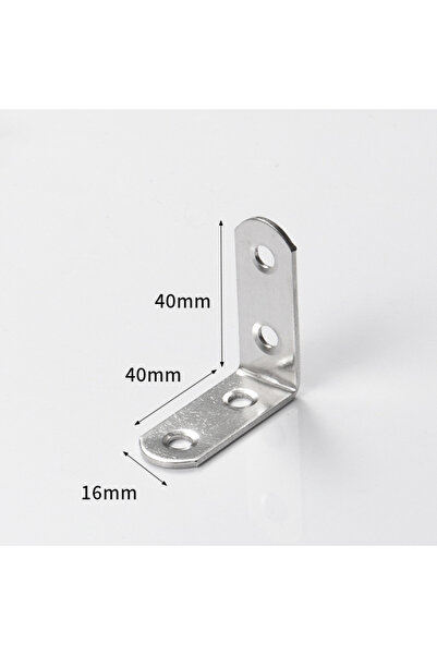 Choice 10 قطع من الفولاذ المقاوم للصدأ، لوحة مسطحة مستقيمة من النوع L بزاوية ...