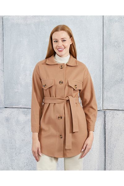 Fashionbox Риза с щамповано яке