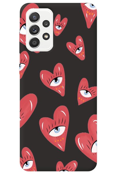 WANNA PROTECT Silicone Phone Case for Samsung Galaxy A72 Black Inside Velvet ...