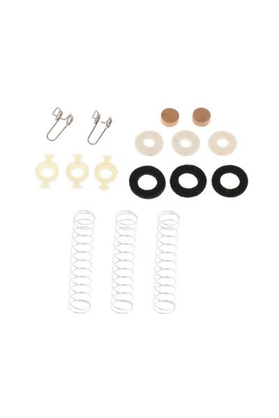 Choice 16pcs Trumpet Piston Repair Kit Spring Rest Felt Pad Valve Cork Pad for Trumpet Cornet Replacemen...