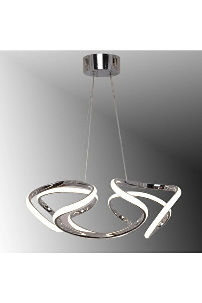 Lambadar Drone Model Modern Sarkıt Led Beyaz Işık Ultra Power Led Avize Salon Mutfak Oda Hol Ledli Hol Avize