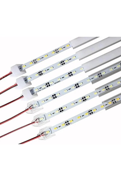 DORA LED Alüminyum Kasa lı 5730 ledli Çubuk Led Bar Yeşil -Opak Cam 100cm