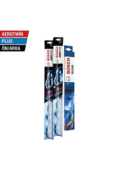 Bosch Fiat Fiorino Ön Arka Silecek (2008-2024) Bosch Aerotwin Plus