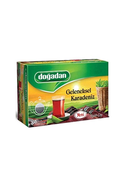 Doğadan Geleneksel Karadeniz Demlik Çay 100'lü 320 Gr.