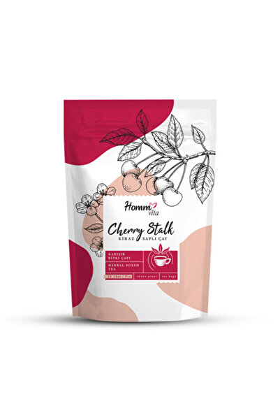 Homm Life هوم فيتا مقبض الكرز شاي الأعشاب المختلط 60 كيس 90 جرام