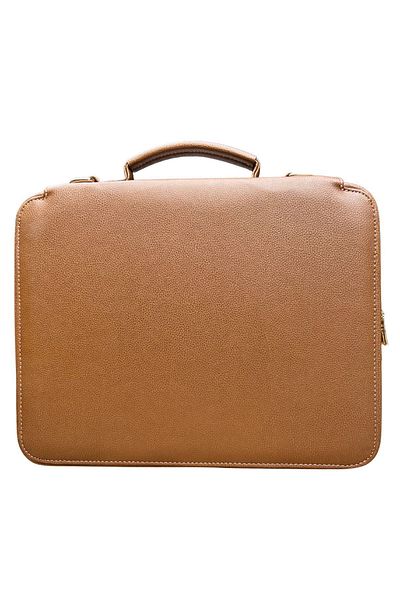 worken 11" Inch Vegan Leather Tablet Case - Waterproof and Impact-Proof, Office Organizer - Tan Shawl Pattern
