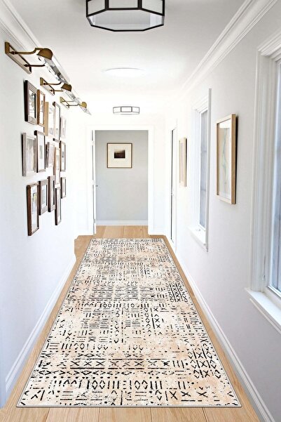 West Home قاعدة مطبخ حديثة قابلة للغسل ومضادة للانزلاق ومقاومة للبقع - قاعدة سجادة