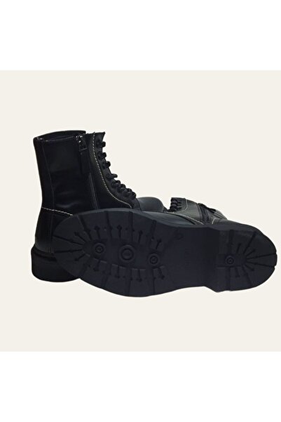 Shop Arc İspanyol Deri Fermuarlı Bağcıklı Su Geçirmez Çift Kat Üst Kalite Bot Çizme Postal