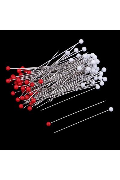 Choice 100 Pieces Glass Ball Head Sewing Pins Sewing Needles Embroidery Needl...
