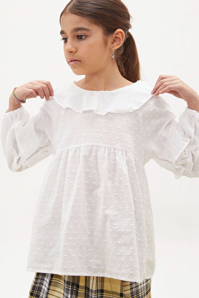 Cansın Mini Yellow Plaid Patterned Shorts Skirt Shirt Girl Suit 18239