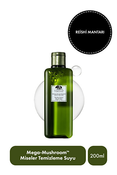 Origins Mega-Mushroom Yatıştırıcı Miseler Temizleme Suyu 200 ML