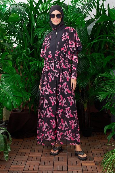 Moodbasic Pink Floral Pareo - Pink
