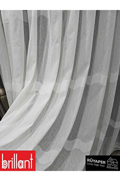 Brillant Rüyaper Italian Series Trend Product Tight Pleat Victorian Tulle Curtain Suitable for All Rooms