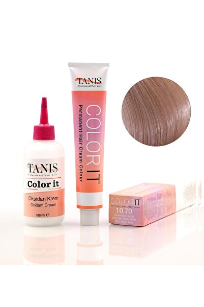 TANİS PROFESSİONAL TANİS COLOR-IT (100 ML) Permanent Saç boyası 10.70 (Ultra ...