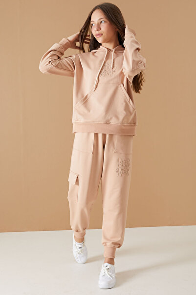 Cansın Mini Γράψιμο σετ για κορίτσια σε μπεζ κουκούλα - Keep Read 19312