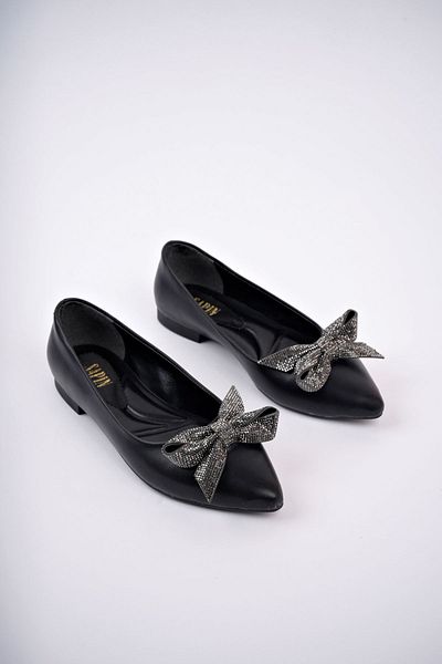 Sapin Bow Stone Ballerina Women's Shoes (THE EXACT MOLD AND THE SIZE YOU USE IS RECOMMENDED) 72796