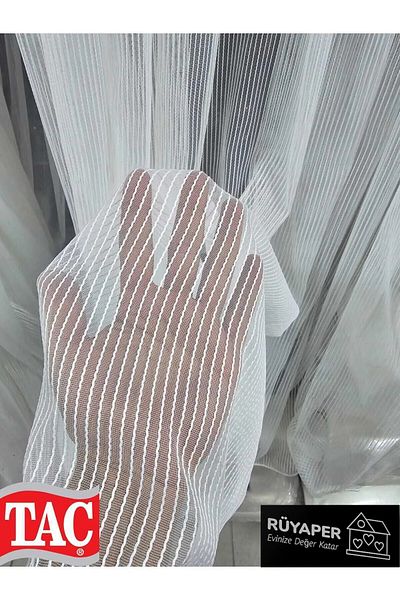 Taç New Season Rüyaper Trend Product - Heavy Gramage, Luxury Tulle Curtain, Tight Pleat Suitable for All Rooms