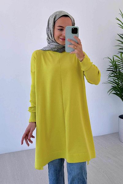 Ka Hijab Tunica Hijab Mira Mercerizata - Verde Ulei