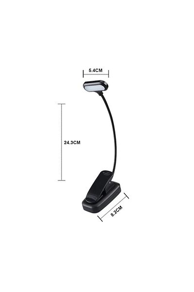 Choice Style 1 Adjustable Led Clip-on Book Lamp Table Battery Powered Flexible Study Learning Desk Lamp Por
