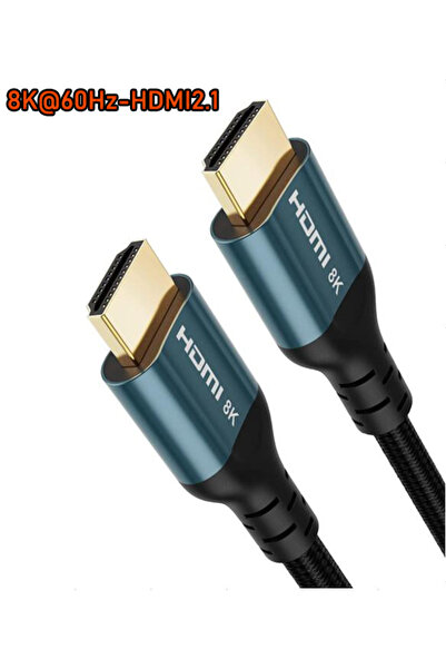 Choice كابل HDMI 2.1 3M/1.8M/0.9M كابل HDMI 2.0 4K 120 هرتز كابل HDMI مضفر يد...