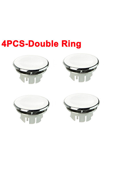 Choice 4 قطع - حلقة مزدوجة 4 قطع غطاء بلاستيكي لحوض الحوض وحوض الحمام والمطبخ...